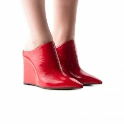 L'INTERVALLE WOMEN Freya Red Leather