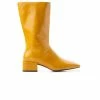 L'INTERVALLE WOMEN Sinclair Mustard Leather