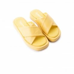 L'INTERVALLE WOMEN Oda Yellow Leather