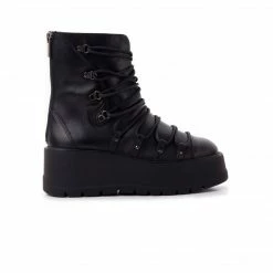 L'INTERVALLE WOMEN Ferrari Black Leather