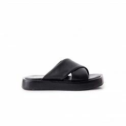 L'INTERVALLE WOMEN Oda Black Leather