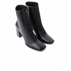 L'INTERVALLE Venetian Black Leather WOMEN