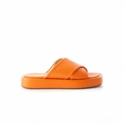 L'INTERVALLE WOMEN Oda Orange Leather