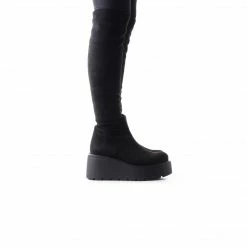 L'INTERVALLE WOMEN Concord Black Suede Stretch