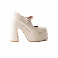 L'INTERVALLE Limos Off White Leather