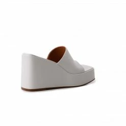 L'INTERVALLE WOMEN Matamoros White Leather