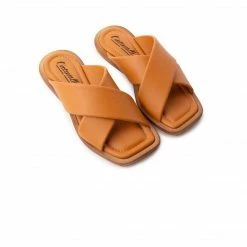 L'INTERVALLE WOMEN Pumpkin Tan Polyurethane