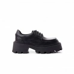 L'INTERVALLE WOMEN Ginny Black Leather