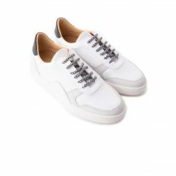 L'INTERVALLE Jovi White Black Suede WOMEN