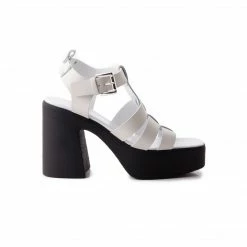 L'INTERVALLE Bracciano Off White Leather WOMEN
