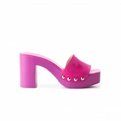 L'INTERVALLE Fragolina Fuschia Suede WOMEN