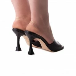 L'INTERVALLE WOMEN Bayamo Black Leather