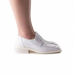 L'INTERVALLE Malaya White Leather WOMEN