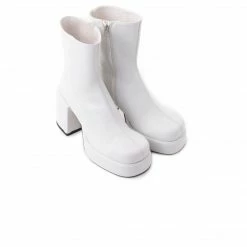 L'INTERVALLE Palencia White Leather WOMEN