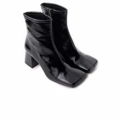 L'INTERVALLE Almeria Black Leather WOMEN