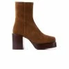 L'INTERVALLE Palencia Brown Suede WOMEN