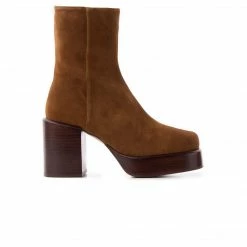 L'INTERVALLE Palencia Brown Suede WOMEN