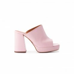 L'INTERVALLE Avenida Light Pink Leather WOMEN
