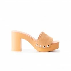 L'INTERVALLE WOMEN Fragolina Orange Suede