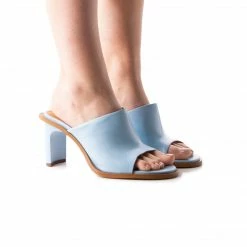 L'INTERVALLE WOMEN Corvo Light Blue Leather