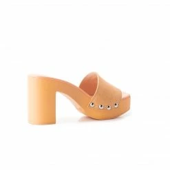 L'INTERVALLE WOMEN Fragolina Orange Suede