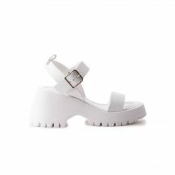 L'INTERVALLE Garibaldi White Leather WOMEN