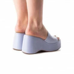 L'INTERVALLE WOMEN Mariel Blue Leather