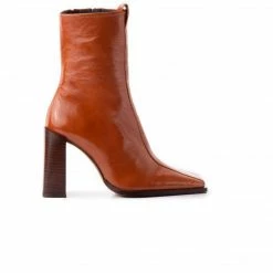 L'INTERVALLE Caldwell Burnt Orange Leather