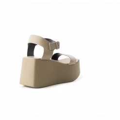 L'INTERVALLE WOMEN Chaton Light Khaki Leather