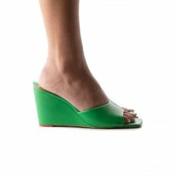 L'INTERVALLE WOMEN Toscana Green Leather
