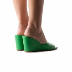 L'INTERVALLE WOMEN Toscana Green Leather