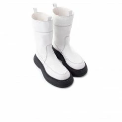 L'INTERVALLE WOMEN Tineo White Leather