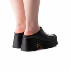 L'INTERVALLE Grettel Black Leather WOMEN