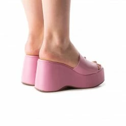 L'INTERVALLE Mariel Pink Leather WOMEN