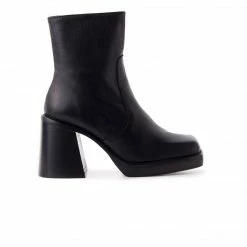 L'INTERVALLE WOMEN Epinal Black Leather/Black Sole