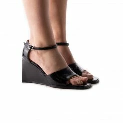 L'INTERVALLE WOMEN Mariposa Black Leather