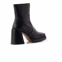 L'INTERVALLE WOMEN Epinal Black Leather/Black Sole