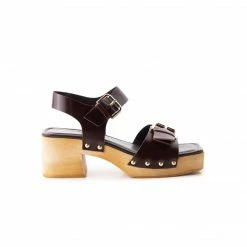 L'INTERVALLE Tiril Chestnut Leather WOMEN