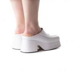 L'INTERVALLE Grettel White Leather WOMEN