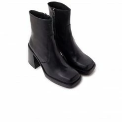 L'INTERVALLE WOMEN Epinal Black Leather/Black Sole