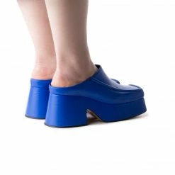 L'INTERVALLE WOMEN Grettel Blue Leather