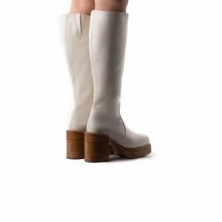 L'INTERVALLE Earl Off White Leather WOMEN