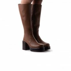 L'INTERVALLE WOMEN Earl Cognac Leather