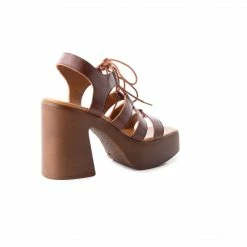 L'INTERVALLE WOMEN Castellana Cognac Leather