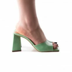 L'INTERVALLE WOMEN Flores Green Leather