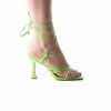 L'INTERVALLE Adissa Green Neon Leather
