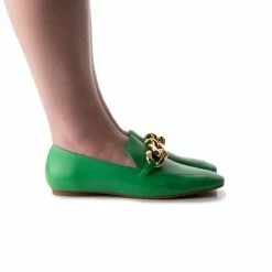 L'INTERVALLE Lohan Green Leather