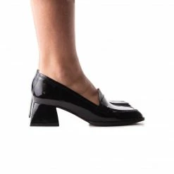 L'INTERVALLE Canterbury Black Leather