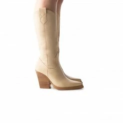 L'INTERVALLE WOMEN Texaco Cream Leather