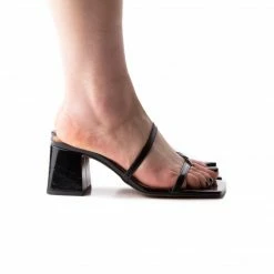 L'INTERVALLE WOMEN Armona Black Leather